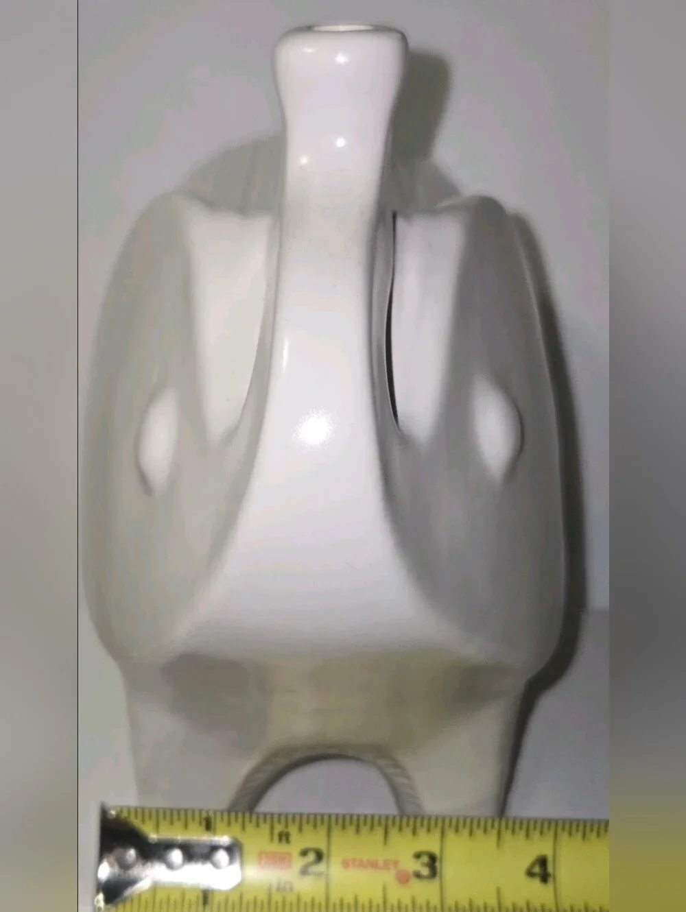Jonathan Adler Stoneware Elephant Menorah Candle Holder White Glaze Finish